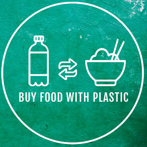 Buy Food with Plastic